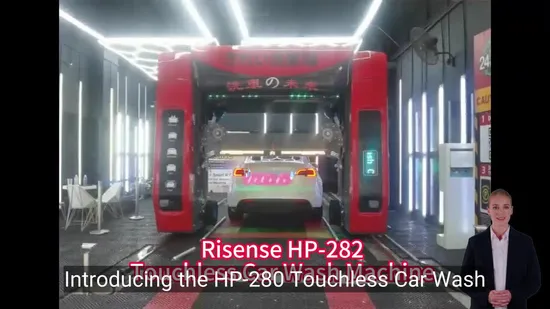 Risense Touchless Rollover Auto Car Wash Machine with Air Dryer Car Washer
